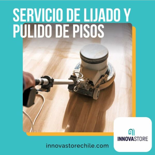 Servicio de lijado y pulido  de pisos de madera M2